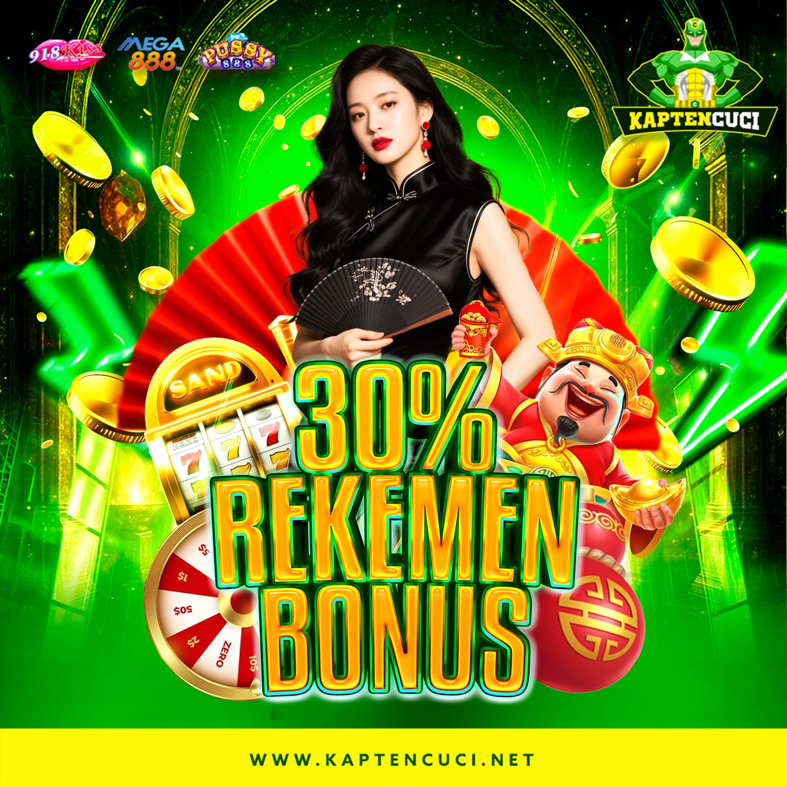 30% REKEMEN BONUS