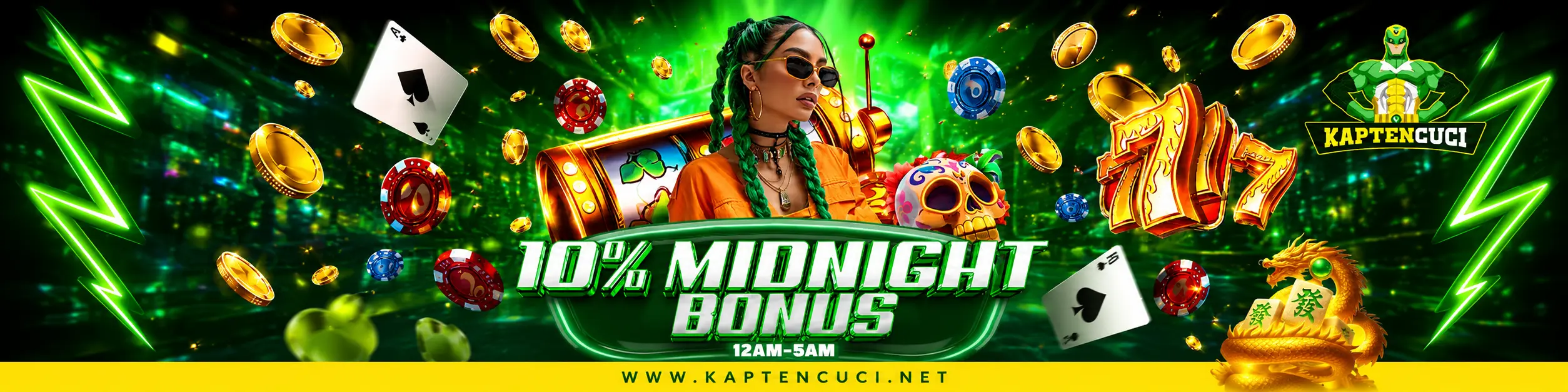 10% MIDNIGHT BONUS